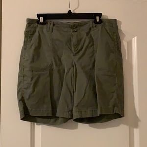 Maurices Olive Green Knee-length Shorts
